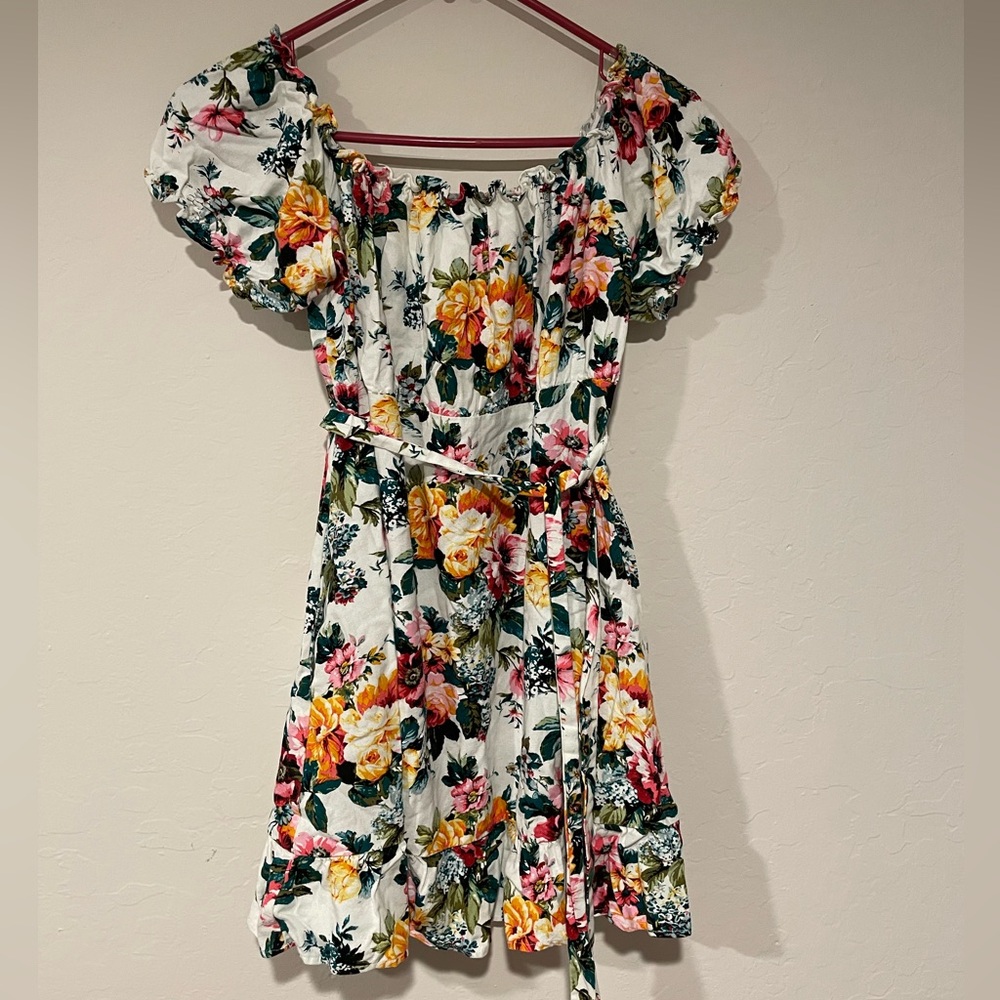 JCPenney off the shoulder dress